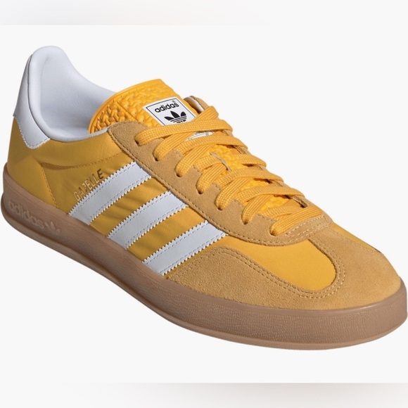 adidas Other - Adidas Gazelle Indoor Golden Yellow / White IE6606 men’s 6